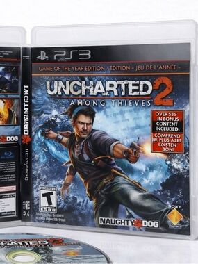 Uncharted 2 Among Thieves PS3 Game of the Year Edition Complete